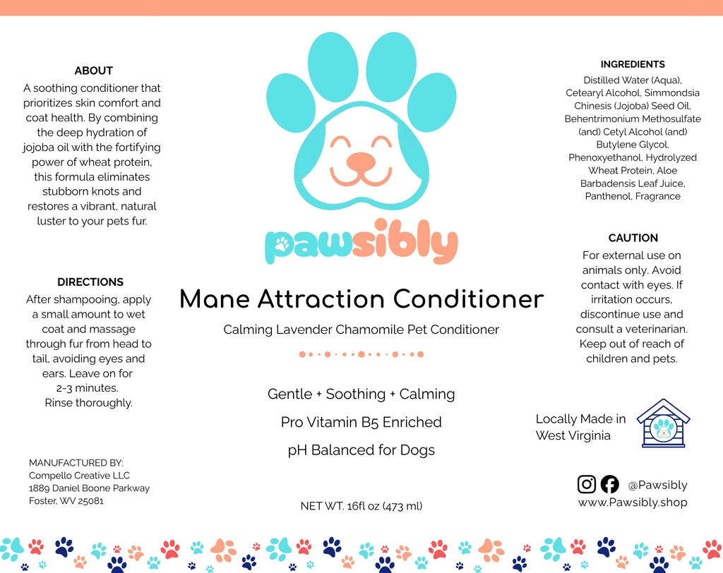 Mane Attraction Pet Conditioner
