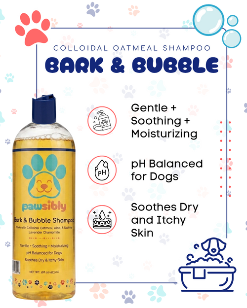 Bark & Bubble Colloidal Oatmeal Pet Shampoo