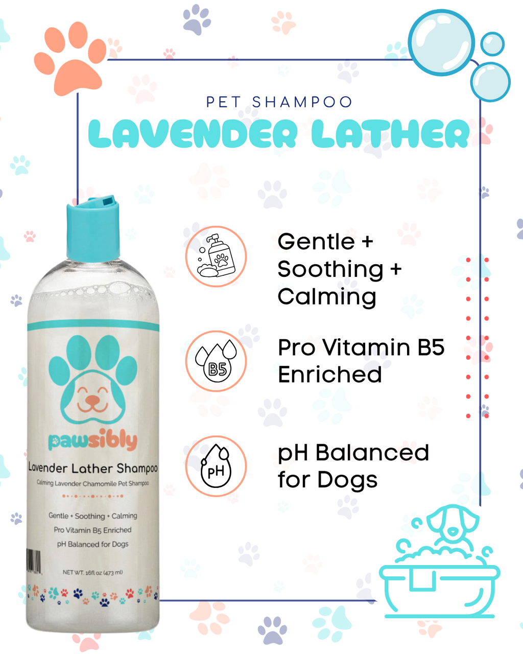 Lavender Lather Pet Shampoo